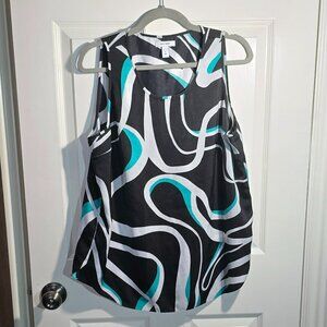 Women's Scoop Neck, Tank Top, L